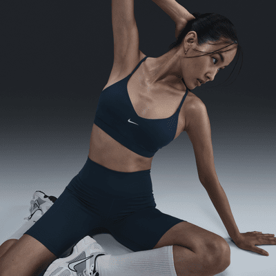 Brassière de sport réglable rembourrée à maintien léger Nike Indy pour femme