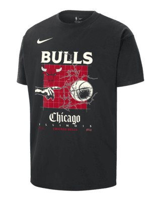 Мужская футболка Chicago Bulls Courtside Nike NBA Max90