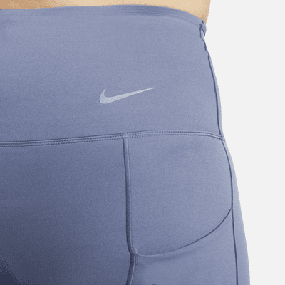 Nike Go Women's Firm-Support High-Waisted Cropped Leggings with Pockets ...