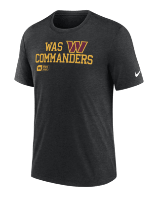 Мужская футболка Washington Commanders Overlap Lockup Nike NFL