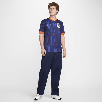 Nederland (vrouwenelftal) 2024/25 Stadium Uit Nike Dri-FIT replicavoetbalshirt voor heren