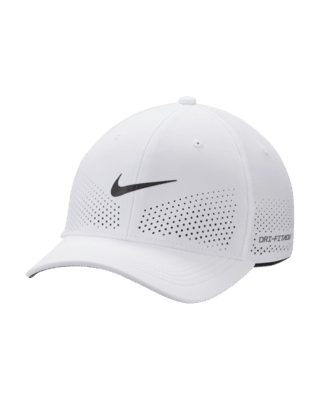 Nike Tech Golf Black/White Swoosh Cap 