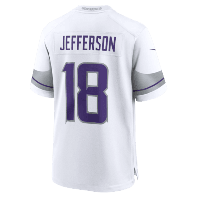 Jersey Nike de la NFL Game para hombre Justin Jefferson Minnesota Vikings