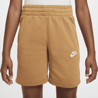 Shorts de French Terry para niños talla grande Nike Sportswear Club Fleece