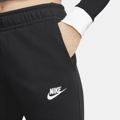 Nike Sportswear Club Fleece Women's Mid-Rise Wide-Leg Tracksuit Bottoms ...