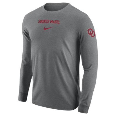 Oklahoma Men's Nike College Long-Sleeve T-Shirt. Nike.com