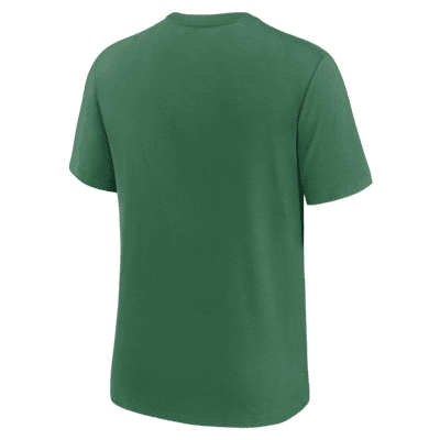 Men's Nike Green Oakland Athletics Team Wordmark T-Shirt