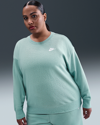 Женский свитшот Nike Sportswear Club Fleece Loose Crew-Neck (Plus Size)