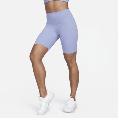 Shorts de ciclista de cintura alta de 20 cm con soporte suave para mujer Nike Zenvy