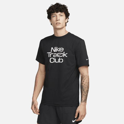 Playera de running de manga corta Dri-FIT para hombre Nike Track Club