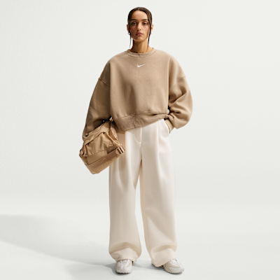 Nike Sportswear Phoenix Fleece Over-Oversized Rundhals-Sweatshirt für Damen