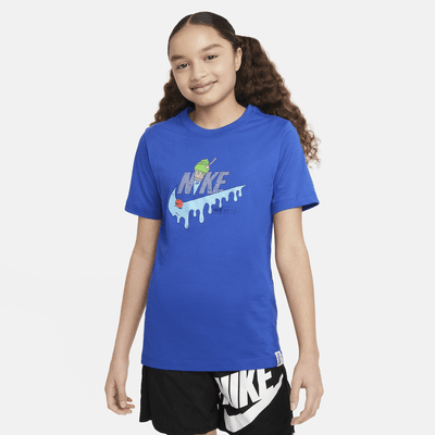 Playera para niños talla grande Nike Sportswear