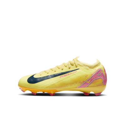 Chaussure de foot basse à crampons pour terrain sec Nike Jr. Mercurial Vapor 16 Pro « Kylian Mbappé » pour ado