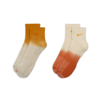 Nike Everyday Plus gepolsterte Knöchelsocken (2 Paar)