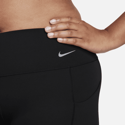 Leggings a 7/8 a vita media con tasche e sostegno medio Nike Universa – Donna