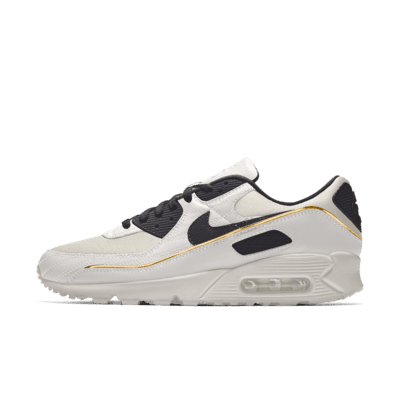 фото Мужские кроссовки с индивидуальным дизайном nike air max 90 unlocked by you - белый