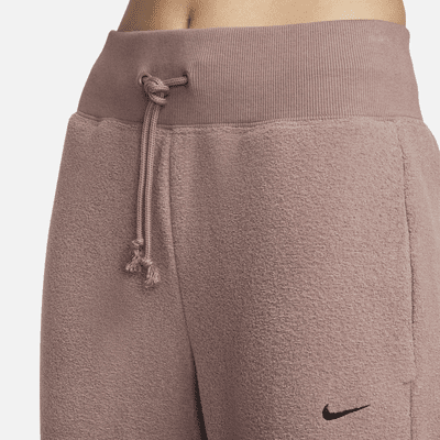 Nike Sportswear Phoenix Plush Women's High-Waisted Wide-Leg Cozy Fleece Pants