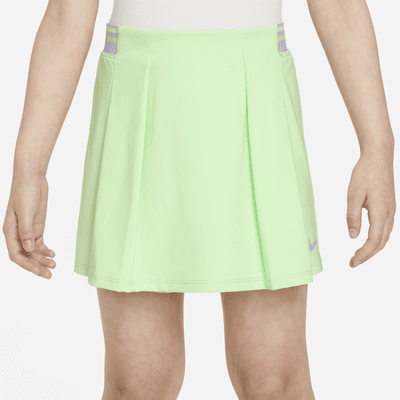 Set skort para niñas talla pequeña Nike Dri-FIT Prep in Your Step