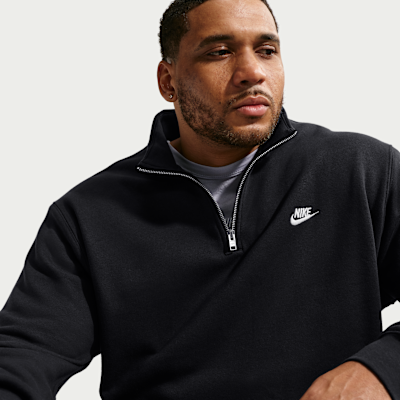 Nike Sportswear Club Men's 1/2-Zip Fleece Top