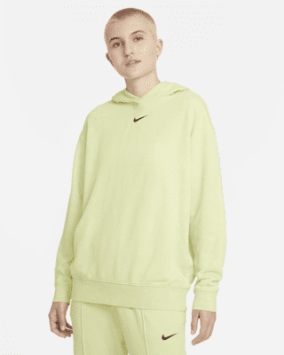 womens washed fleece hoodie nike