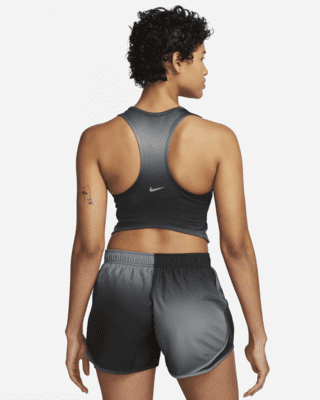 Nike cropped 2024 running tank