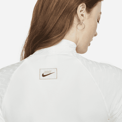 Camiseta de manga larga y cuello alto para mujer Nike Sportswear Icon Clash