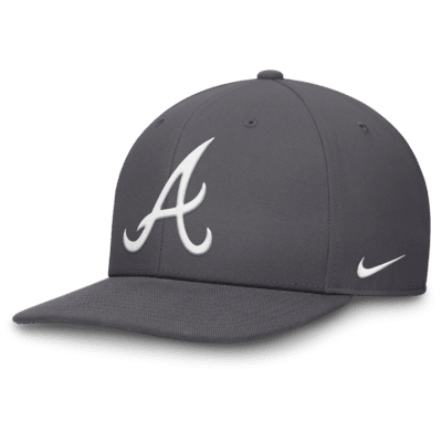 Gorra Nike Dri-FIT de la MLB ajustable para hombre Atlanta Braves Pro