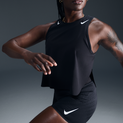 Débardeur court de running Dri-FIT ADV Nike AeroSwift pour femme