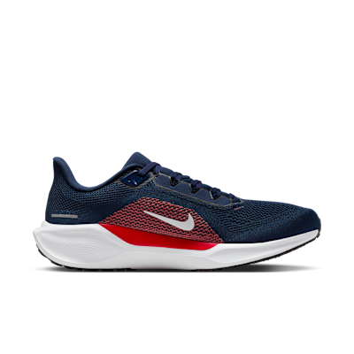 New England Patriots Pegasus 41 Men's Nike NFL Road Running Shoes
