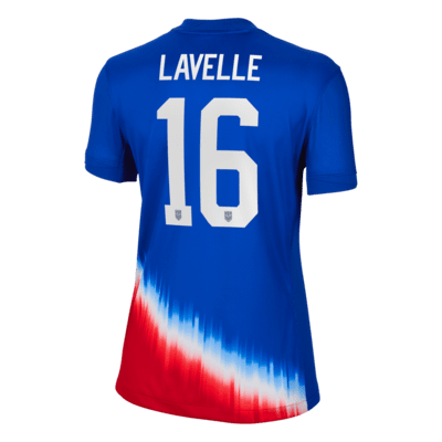 Rose Lavelle USWNT 2024 Stadium Away Women's Nike Dri-FIT Soccer Jersey