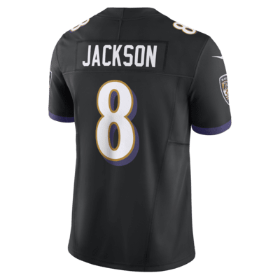 Jersey de fútbol americano Nike Dri-FIT de la NFL Limited para hombre Lamar Jackson Baltimore Ravens