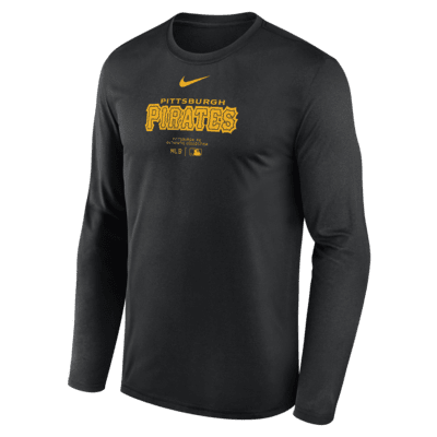 Pittsburgh Pirates Authentic Collection Practice Men's Nike Dri-FIT MLB Long-Sleeve T-Shirt