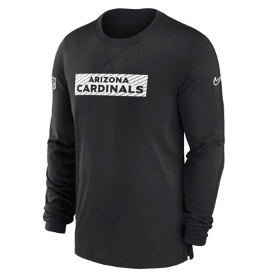 Arizona Cardinals Sideline Player Team Issue Men’s Nike Dri-FIT Long-Sleeve Top