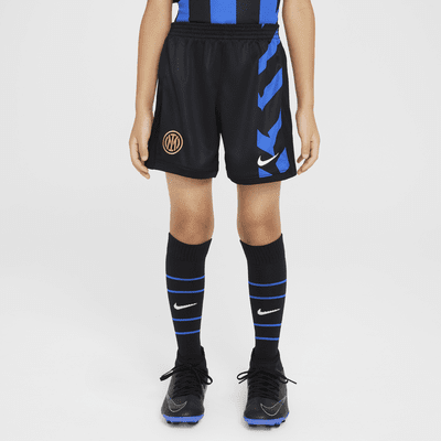 Inter Milan 2024/25 Stadium Home Younger Kids' Nike Football Replica 3-Piece Kit