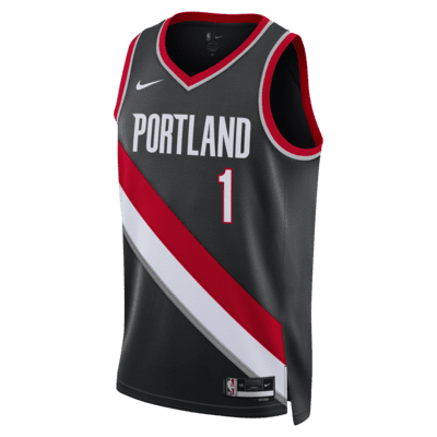 Portland Trail Blazers Icon Edition 2022/23 Men's Nike Dri-FIT NBA Swingman Jersey