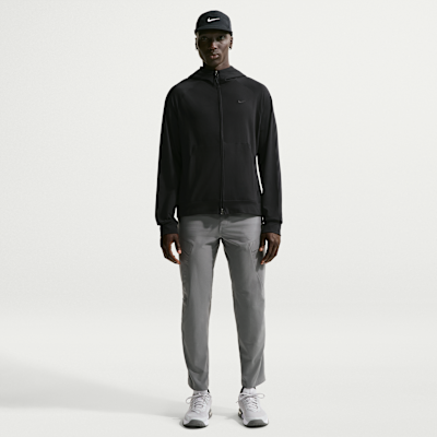 Nike Primary NanoKnit Dri-FIT UV Korumalı Tam Boy Fermuarlı Kapüşonlu Erkek Performans Üstü