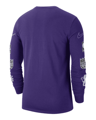 47 Women's 2022-23 City Edition Sacramento Kings Grey Long Sleeve T-Shirt