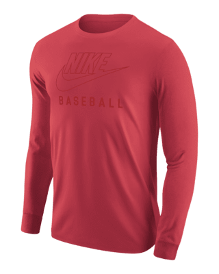 Мужская футболка Nike Swoosh Baseball Long-Sleeve