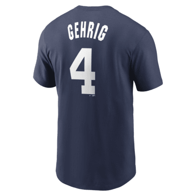 Lou Gehrig New York Yankees Cooperstown Fuse Men's Nike MLB T-Shirt