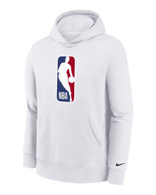 NBA Logo Nike Team 31 Club Fleece Pullover Hoodie - Black