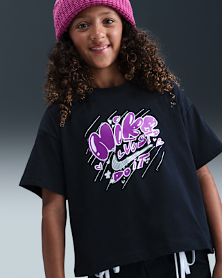 Детская футболка Nike Sportswear Big Kids' (Girls')