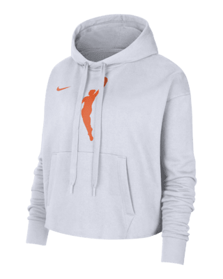 Женское худи Team 13 Courtside Nike WNBA Cropped Pullover Hoodie