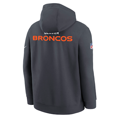 Denver Broncos Sideline Club Big Kids' Nike NFL Pullover Hoodie