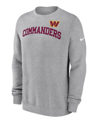 Мужские  Washington Commanders Club Nike NFL Pullover Crew