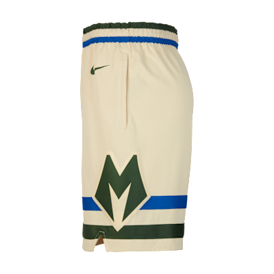 Milwaukee Bucks City Edition Nike Dri-FIT NBA Swingman-shorts til mænd