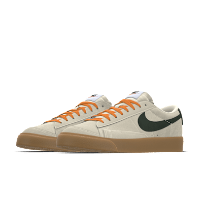送料無料の商品 custom-nike-blazer-low-shoes- 靴