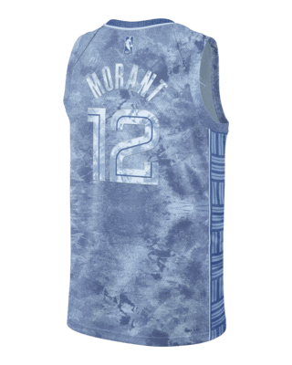 Nike Men's 2022-23 City Edition Memphis Grizzlies Ja Morant #12 Black  Dri-FIT Swingman Jersey