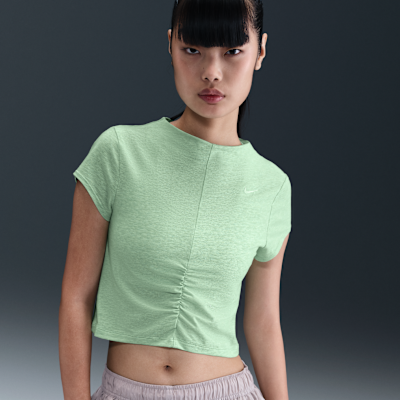Nike Sportswear Chill Knit Women's Tight Short-Sleeve Cropped Mock-Neck Top