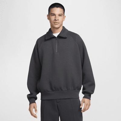 Nike Tech Part superior de teixit Fleece amb mitja cremallera - Home