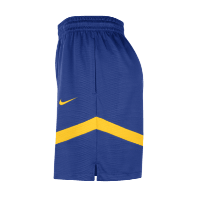 กางเกงขาสั้น 8 นิ้ว Nike Dri-FIT NBA ผู้ชาย Golden State Warriors Icon Practice